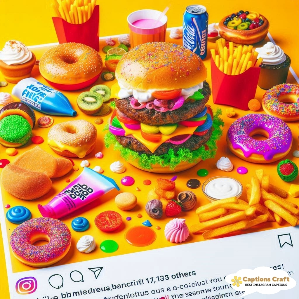 Hashtags On Junk Food Day Captions To Boost Engagement