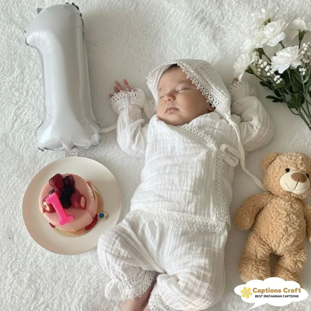 129+ Magical One Month Baby Captions For Instagram and Quotes to Cherish Forever