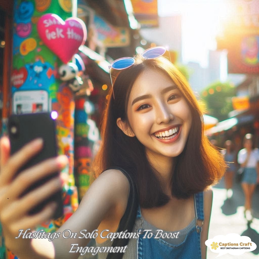 Hashtags On Solo Captions To Boost Engagement