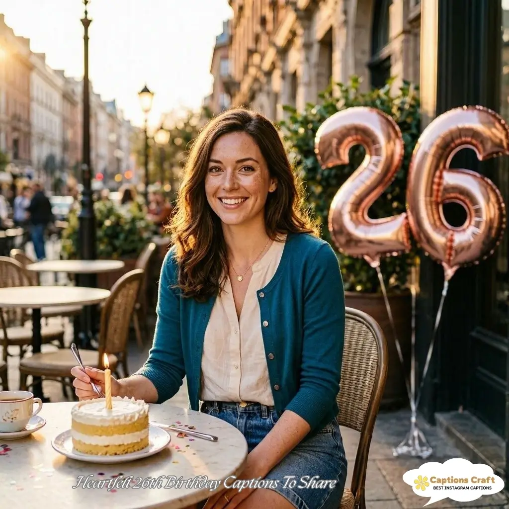 Celebrate Your 26th Birthday Captions For Instagram and Quotes with 127+ Unforgettable Moments