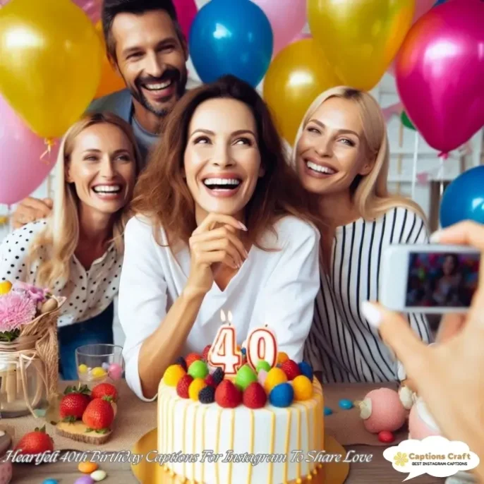125+ Fun 40th Birthday Captions For Instagram For Big Milestone Energy