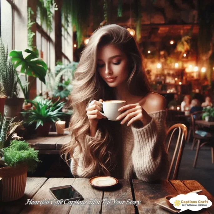 Heartfelt Cafe Captions That Tell Your Story