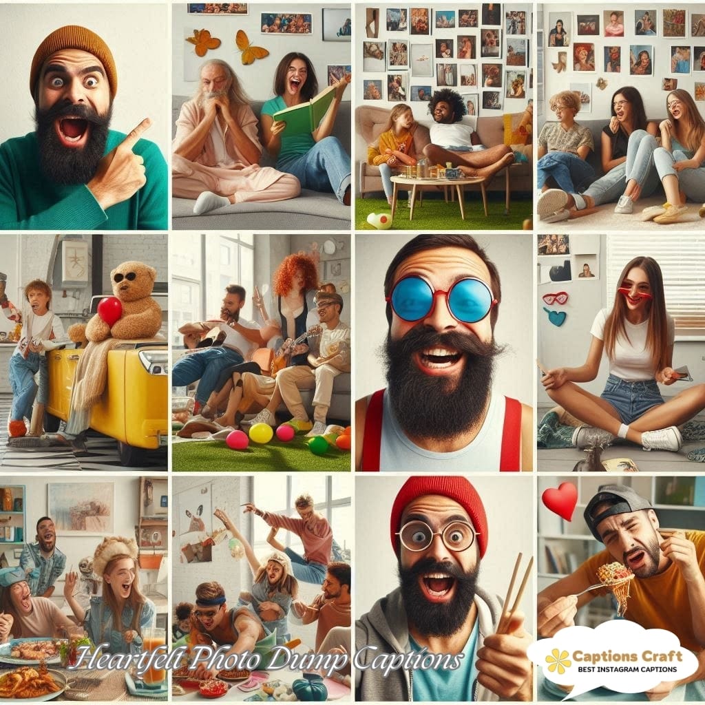 Heartfelt Photo Dump Captions