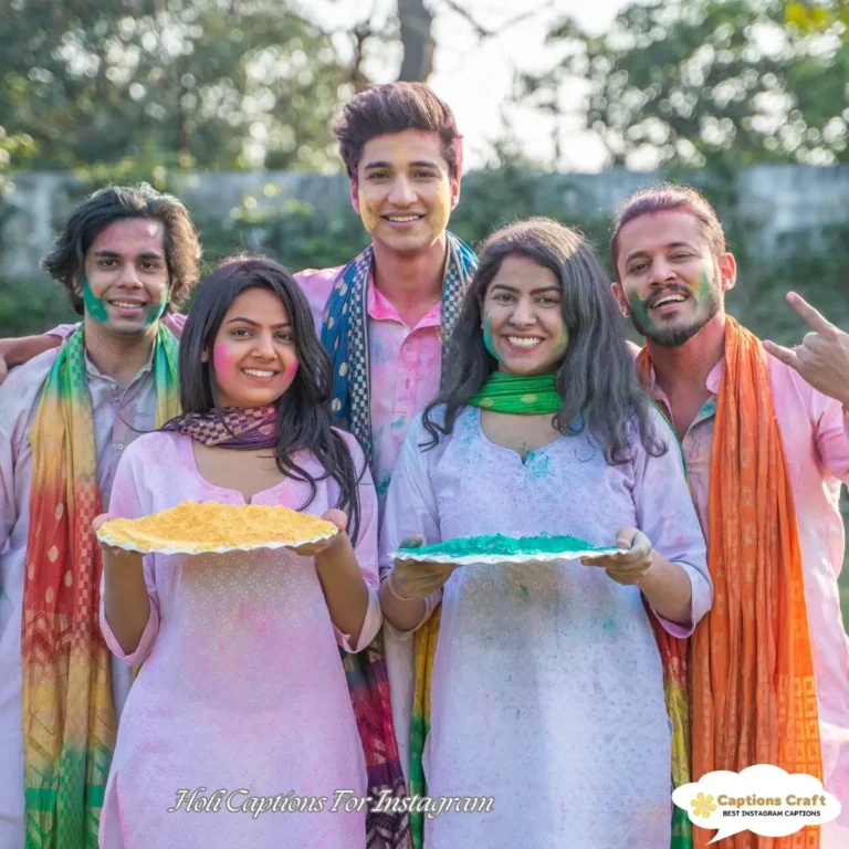 Holi Captions For Instagram