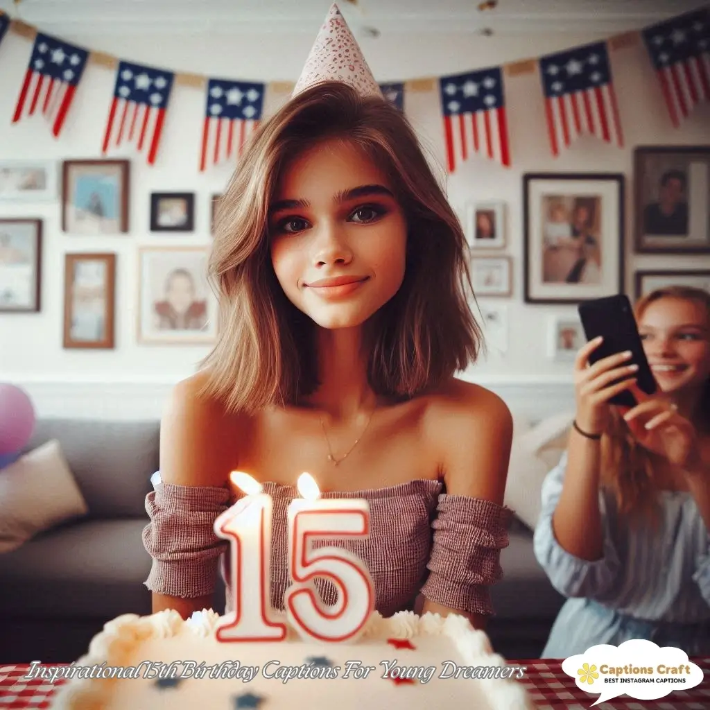 147+ Cute 15th Birthday Captions For Instagram & Quotes For A Big Day Feel