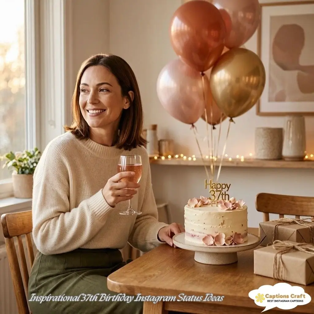 125+ Fun 37th Birthday Captions For Instagram For Your Special Day