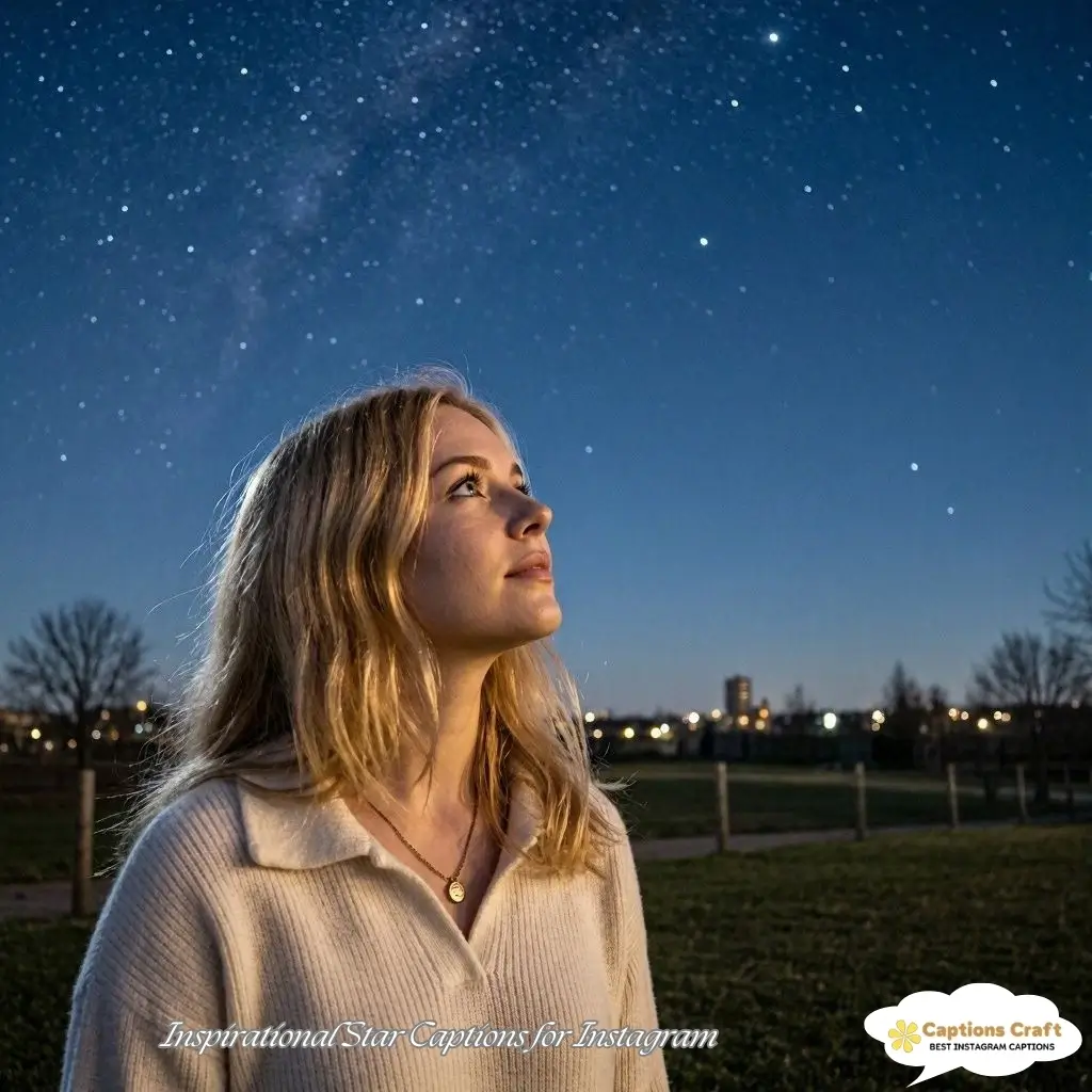 139+ Star Captions For Instagram That Shine Brightly