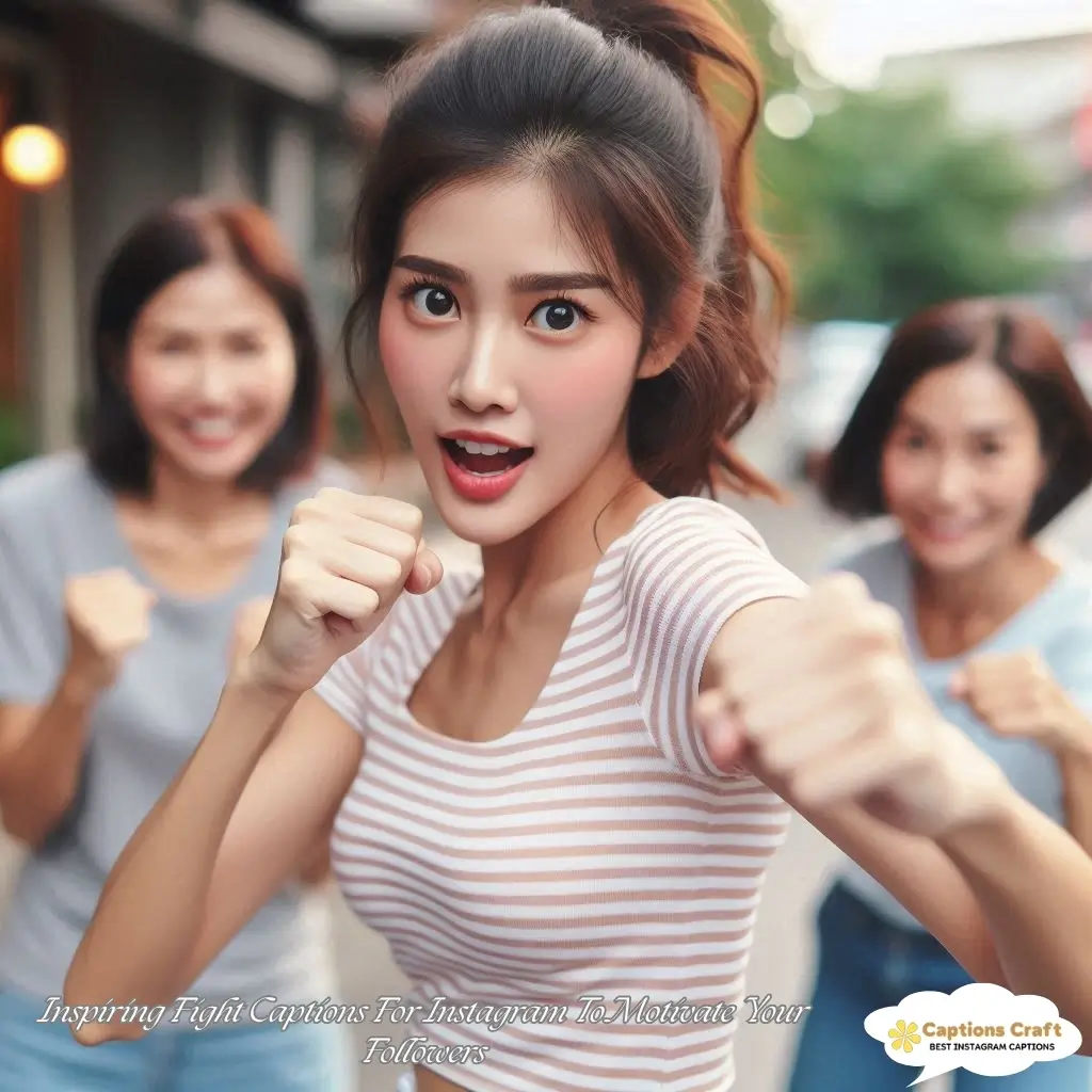 Unleash Your Spirit with 145+ Fight Captions For Instagram That Inspire Power