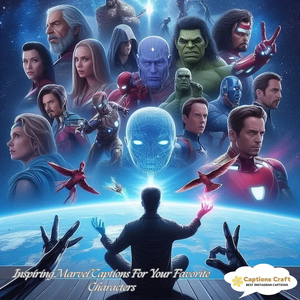 139+ Powerful Marvel Captions For Instagram and Inspiring Quotes