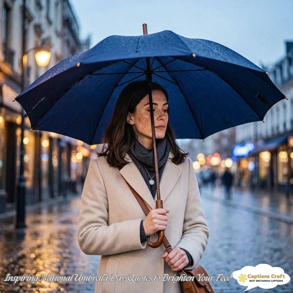 139+ Creative National Umbrella Day Captions and Quotes to Brighten Your Feed