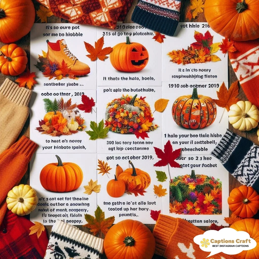 147+ Inspiring October Captions For Instagram and Quotes to Brighten Your Feed