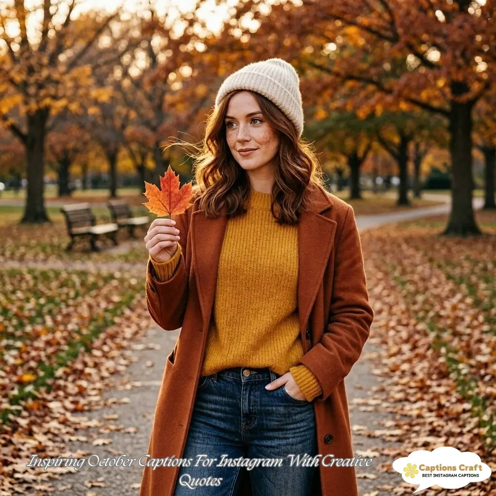 147+ Inspiring October Captions For Instagram and Quotes to Brighten Your Feed
