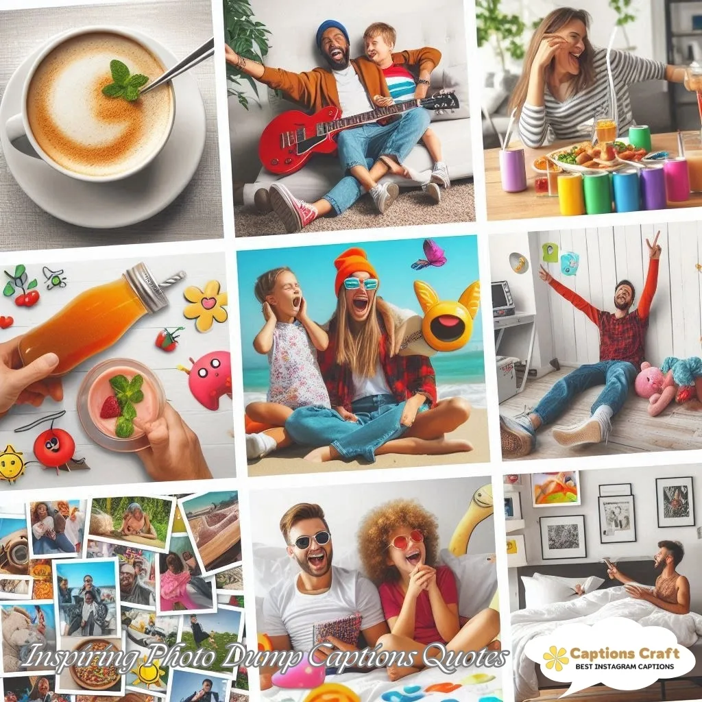 139+ Inspiring Photo Dump Captions For Instagram and Quotes to Share Your Moments