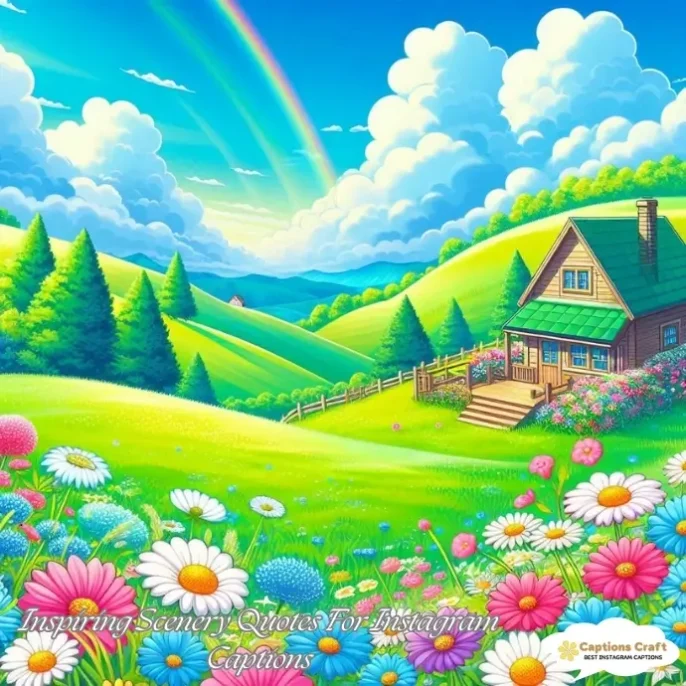 Inspiring Scenery Quotes For Instagram Captions