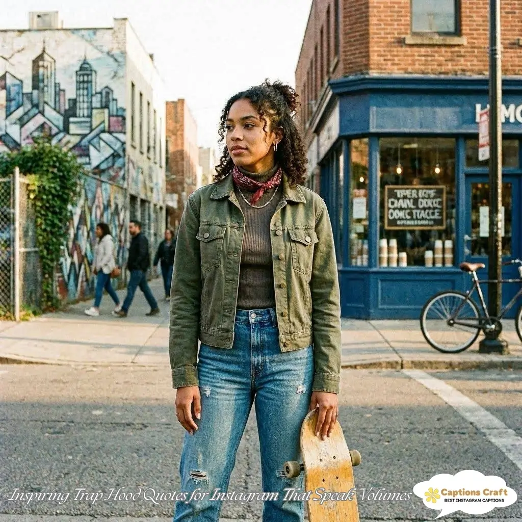 127+ Fierce Trap Hood Captions For Instagram That Define Your Vibe and Style Quotes