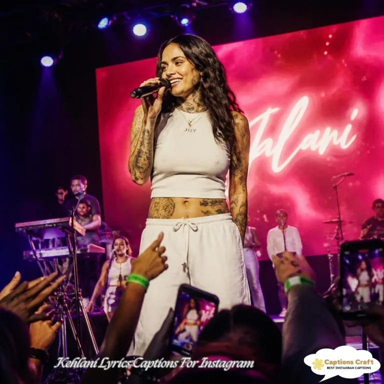 Kehlani Lyrics Captions For Instagram