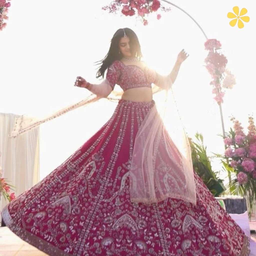 Lehenga Captions For Instagram For Girl