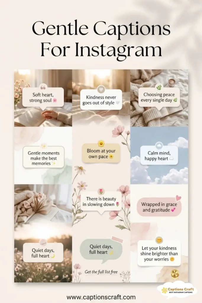 143+ Charming Gentle Captions For Instagram And Quotes That Brighten Your Feed
