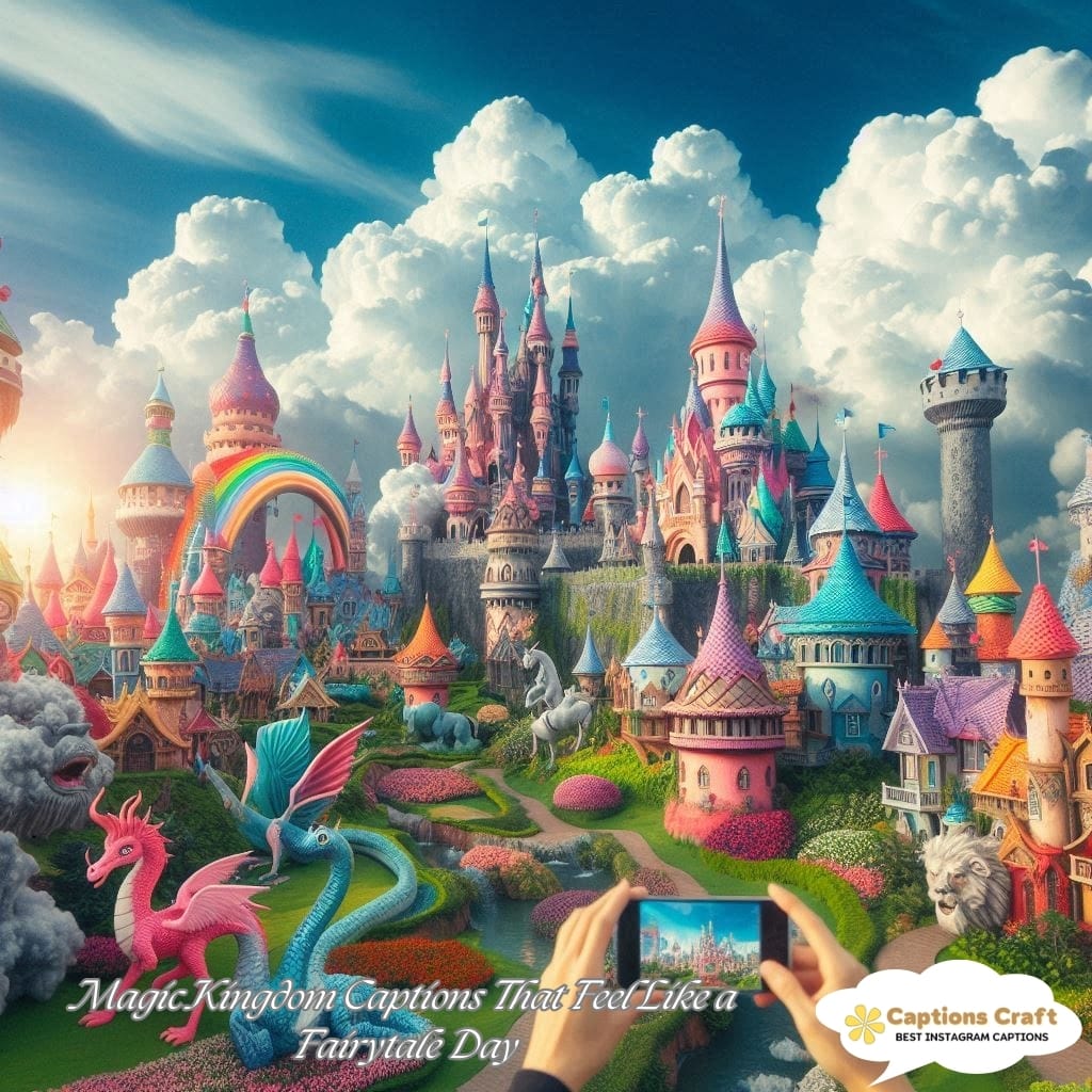 137+ Enchanting Magic Kingdom Captions For Instagram and Quotes to Share