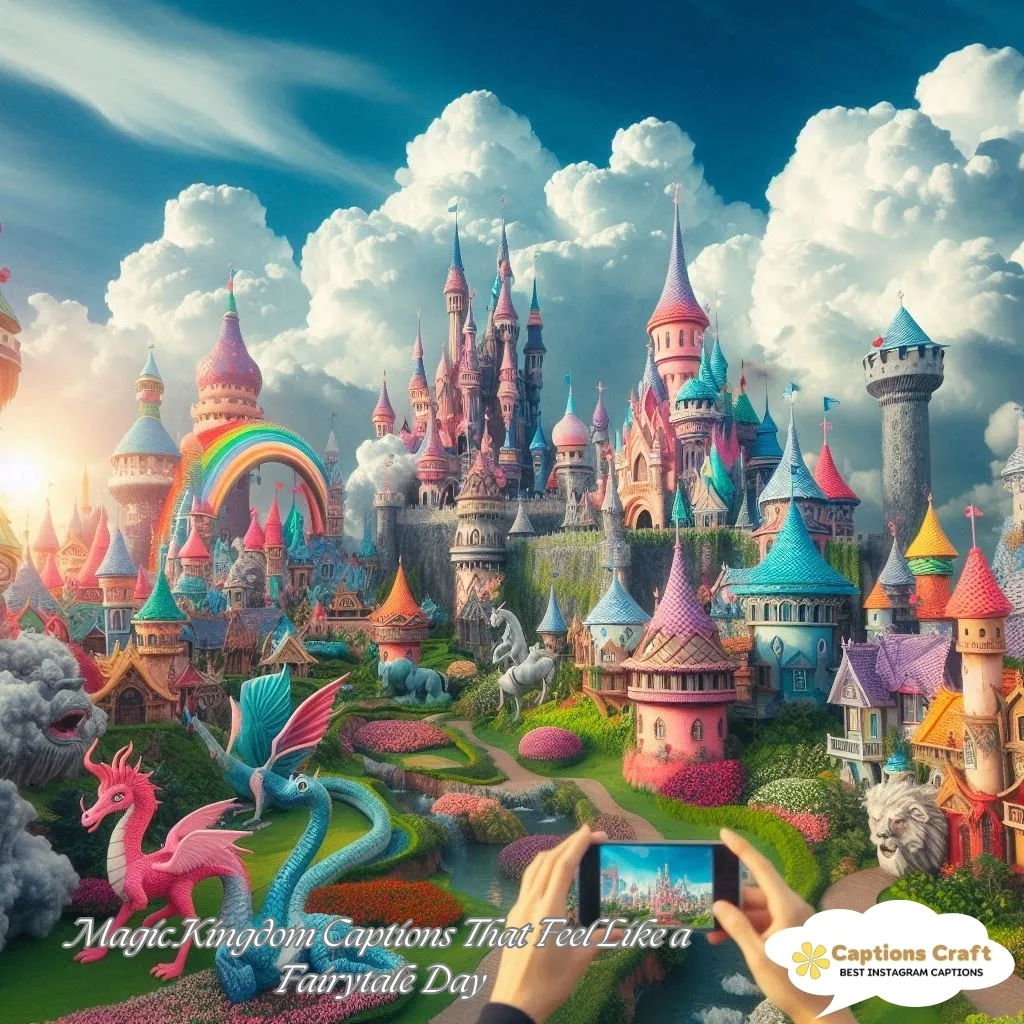137+ Enchanting Magic Kingdom Captions For Instagram and Quotes to Share
