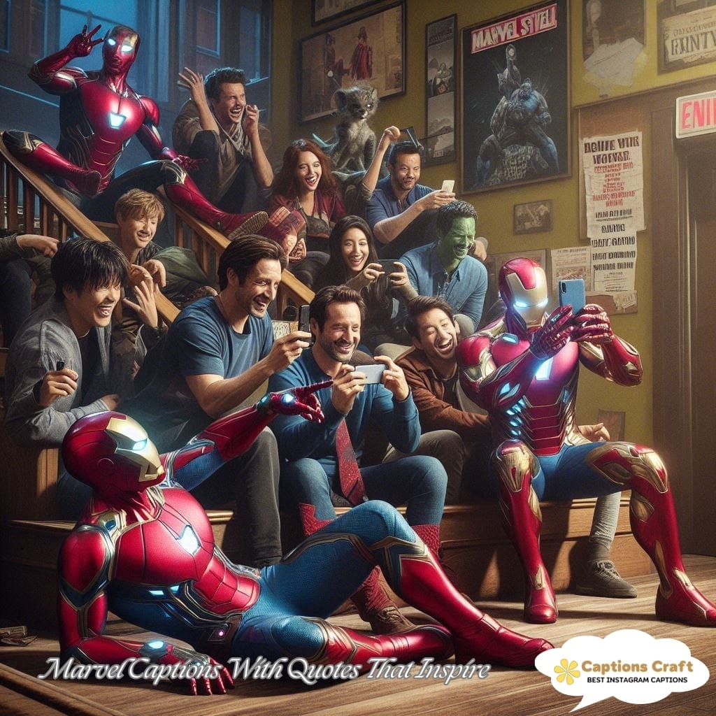 Marvel Captions With Quotes That Inspire