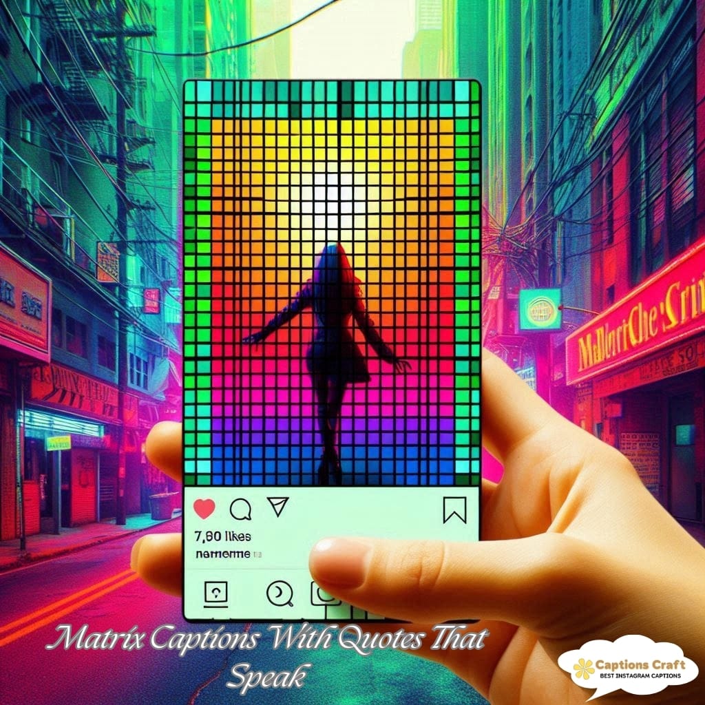 129+ Inspiring Matrix Captions For Instagram and Powerful Quotes to Share
