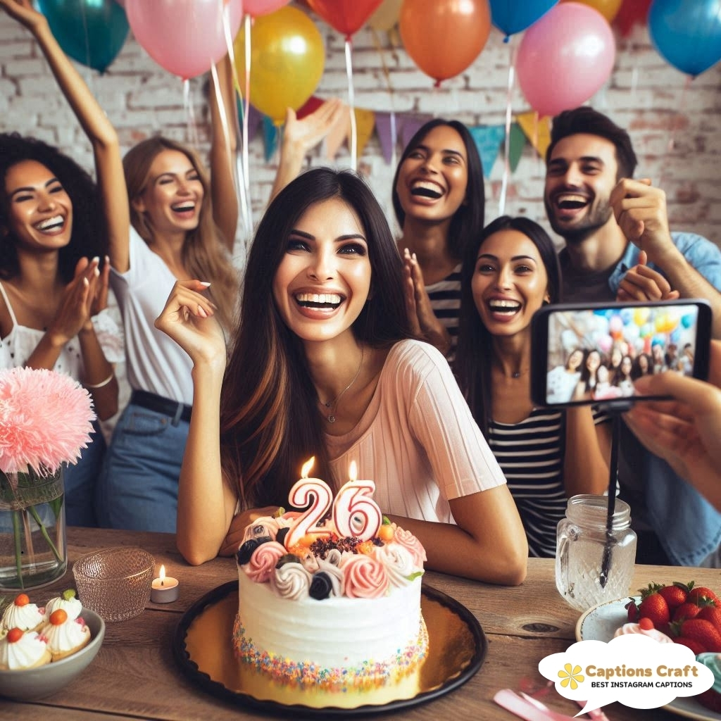 Meaningful 26th Birthday Captions For Reflection