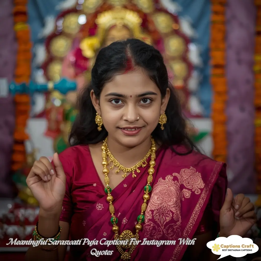 127+ Inspiring Saraswati Puja Captions For Instagram and Quotes to Share Joy