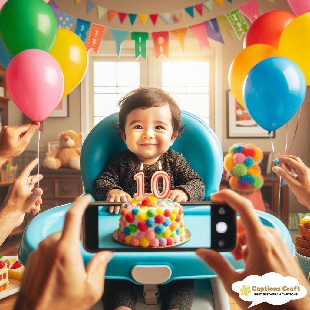 Memorable 10 Month Birthday Captions to Cherish the Moment