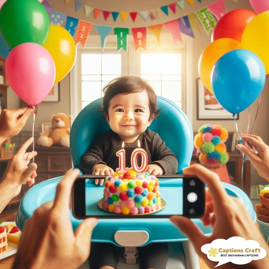 Memorable 10 Month Birthday Captions to Cherish the Moment