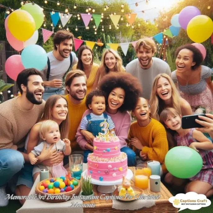 Memorable 3rd Birthday Instagram Captions For Cherished Moments