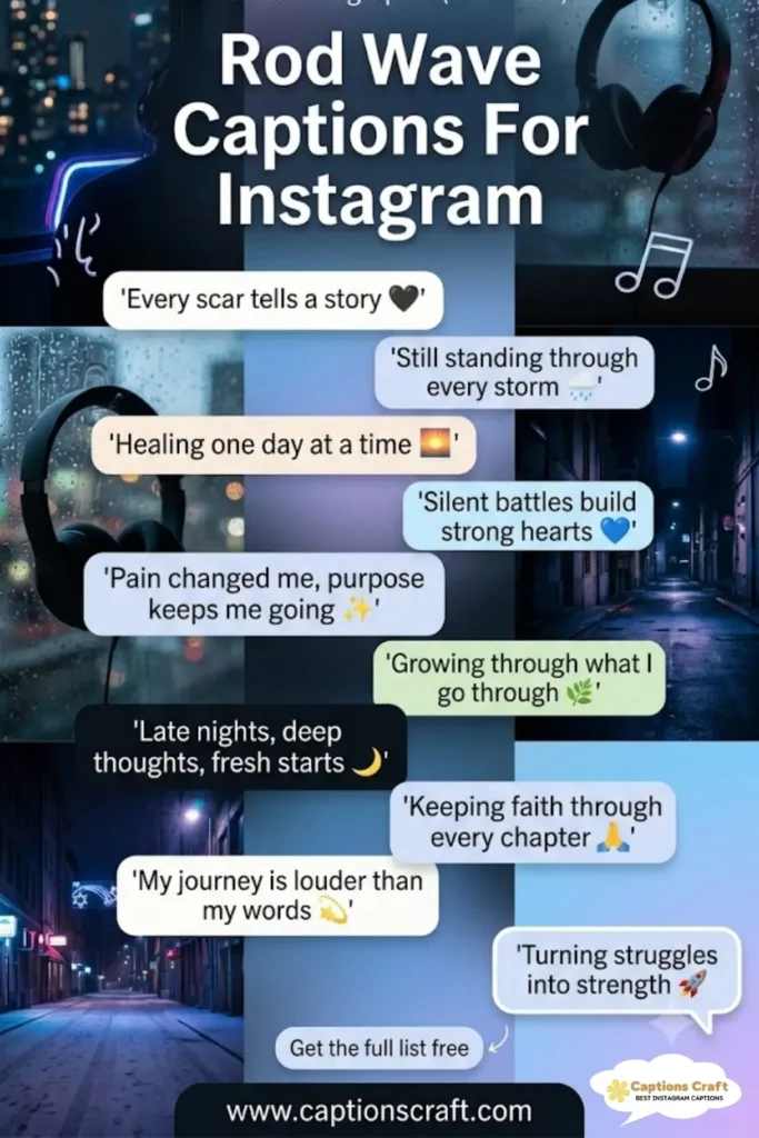 143+ Creative Rod Wave Captions For Instagram and Quotes That Shine Bright in 2026