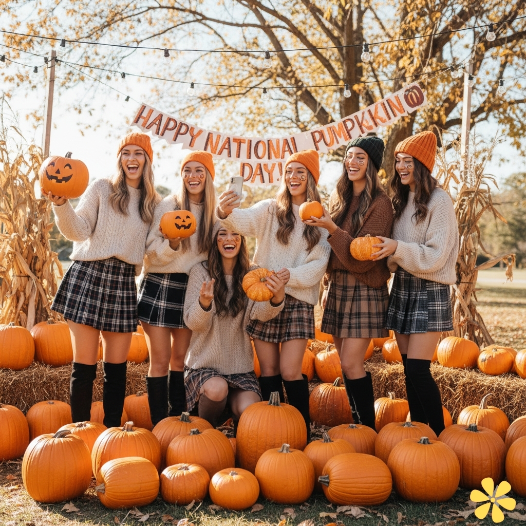 200+ National Pumpkin Day Captions for a Festive Fall Celebration 18 National Pumpkin Day Captions