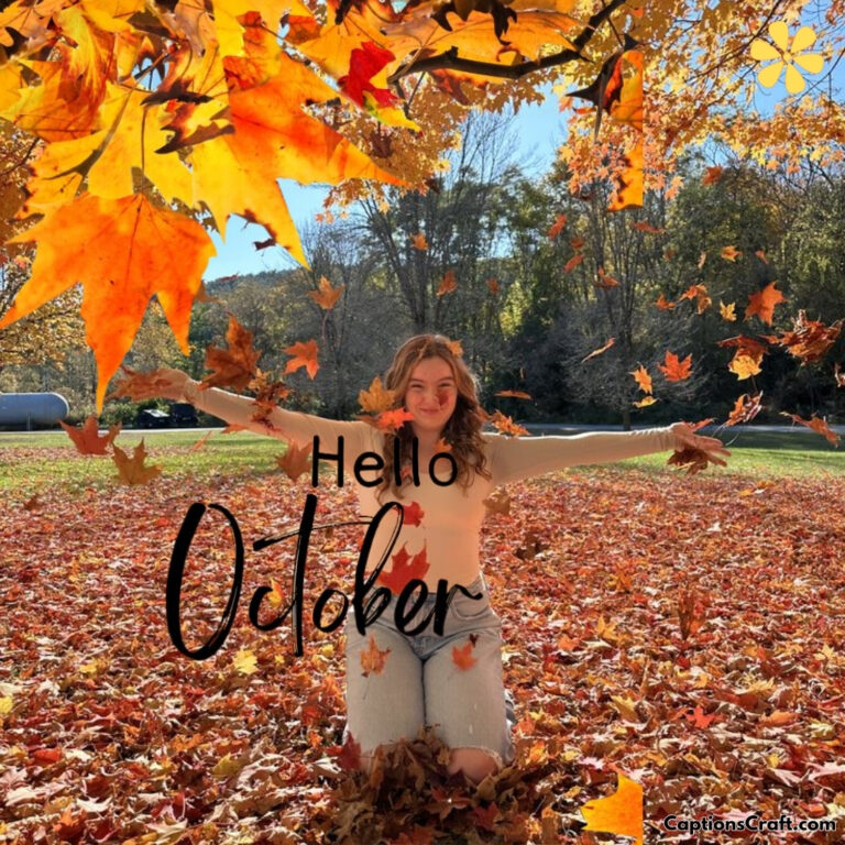October 1st Instagram Captions