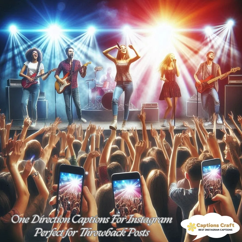 One Direction Captions For Instagram Perfect for Throwback Posts