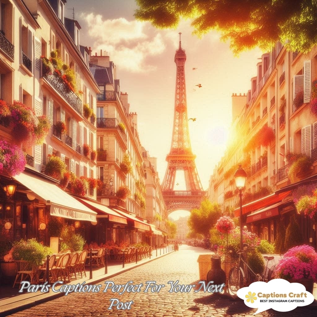 129+ Charming Paris Captions For Instagram and Quotes to Inspire Your Wanderlust