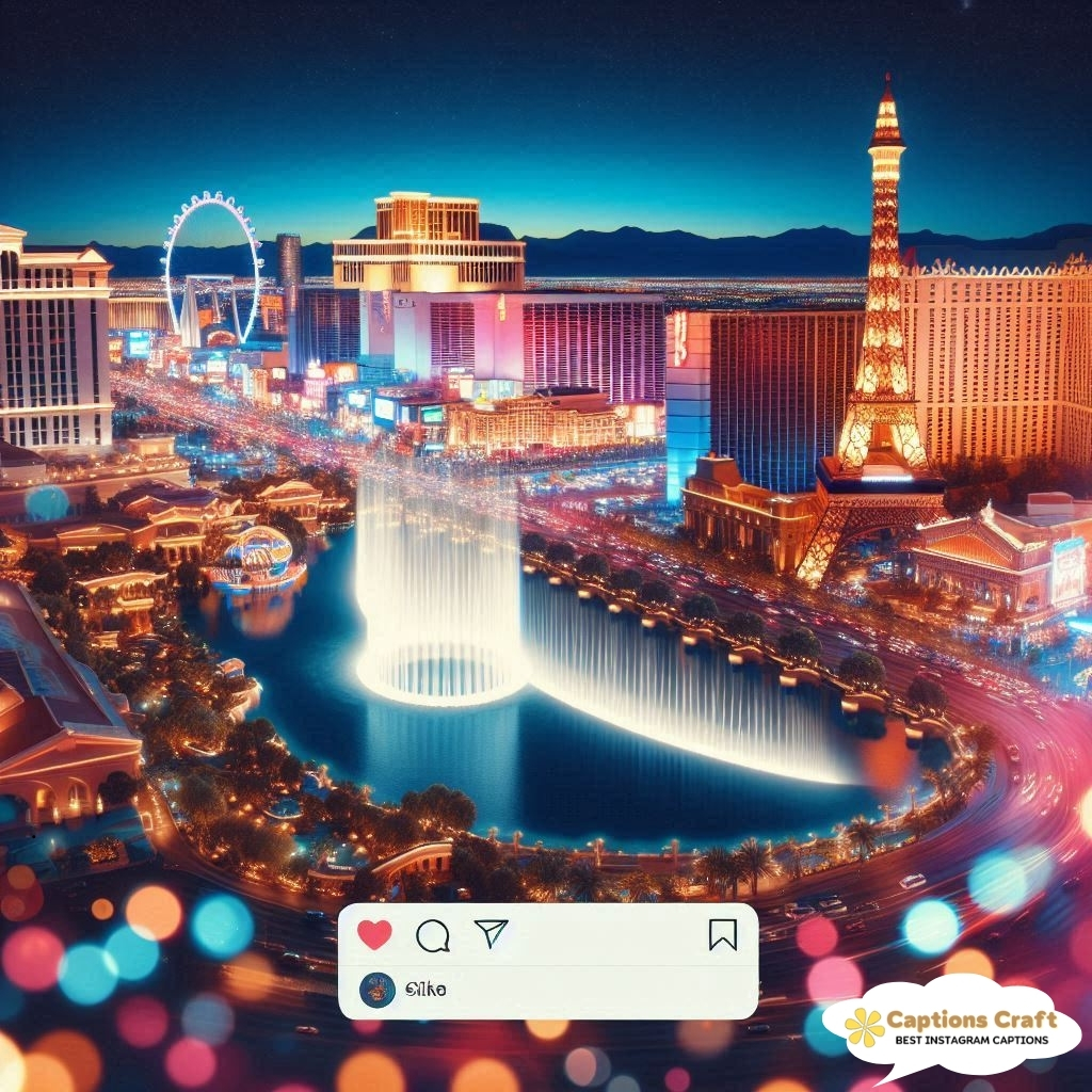 139+ Creative Las Vegas Captions For Instagram And Quotes That Spark Joy and Adventure