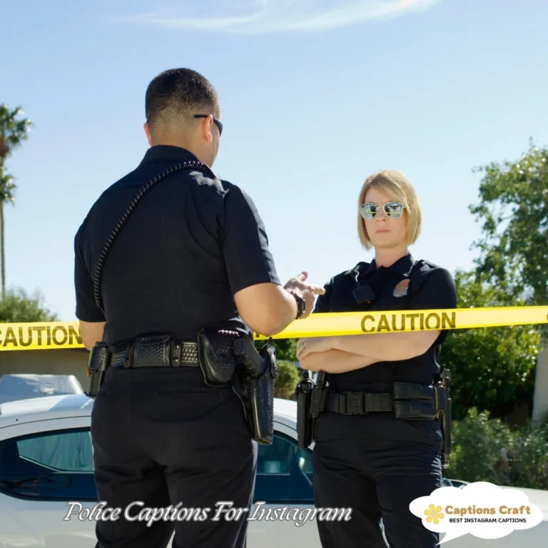 123+ Powerful Police Captions For Instagram and Quotes to Inspire Your Feed