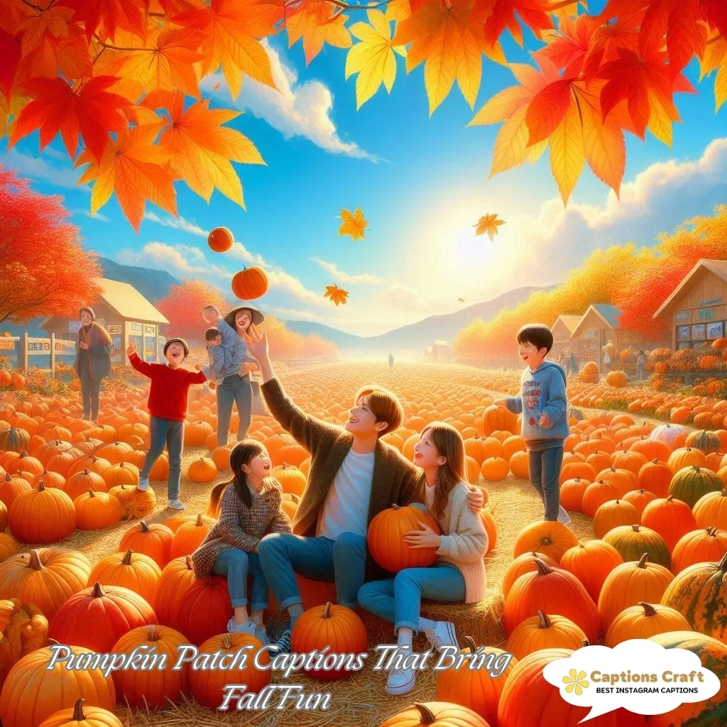 143+ Charming Pumpkin Patch Captions For Instagram and Quotes to Fall in Love With