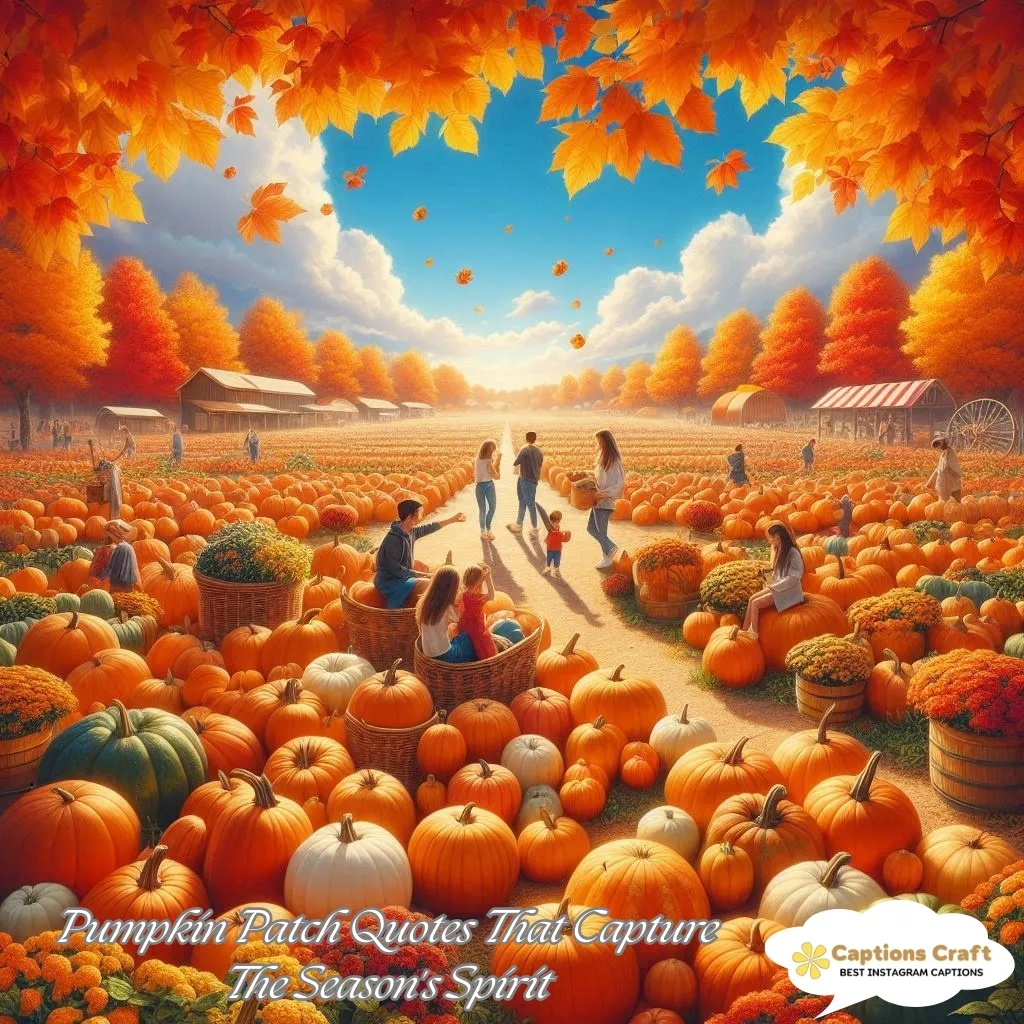 143+ Charming Pumpkin Patch Captions For Instagram and Quotes to Fall in Love With