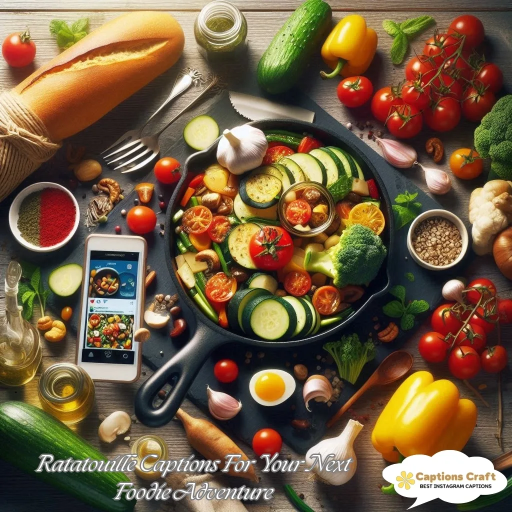 147+ Delicious Ratatouille Captions For Instagram and Quotes to Inspire Your Culinary Journey