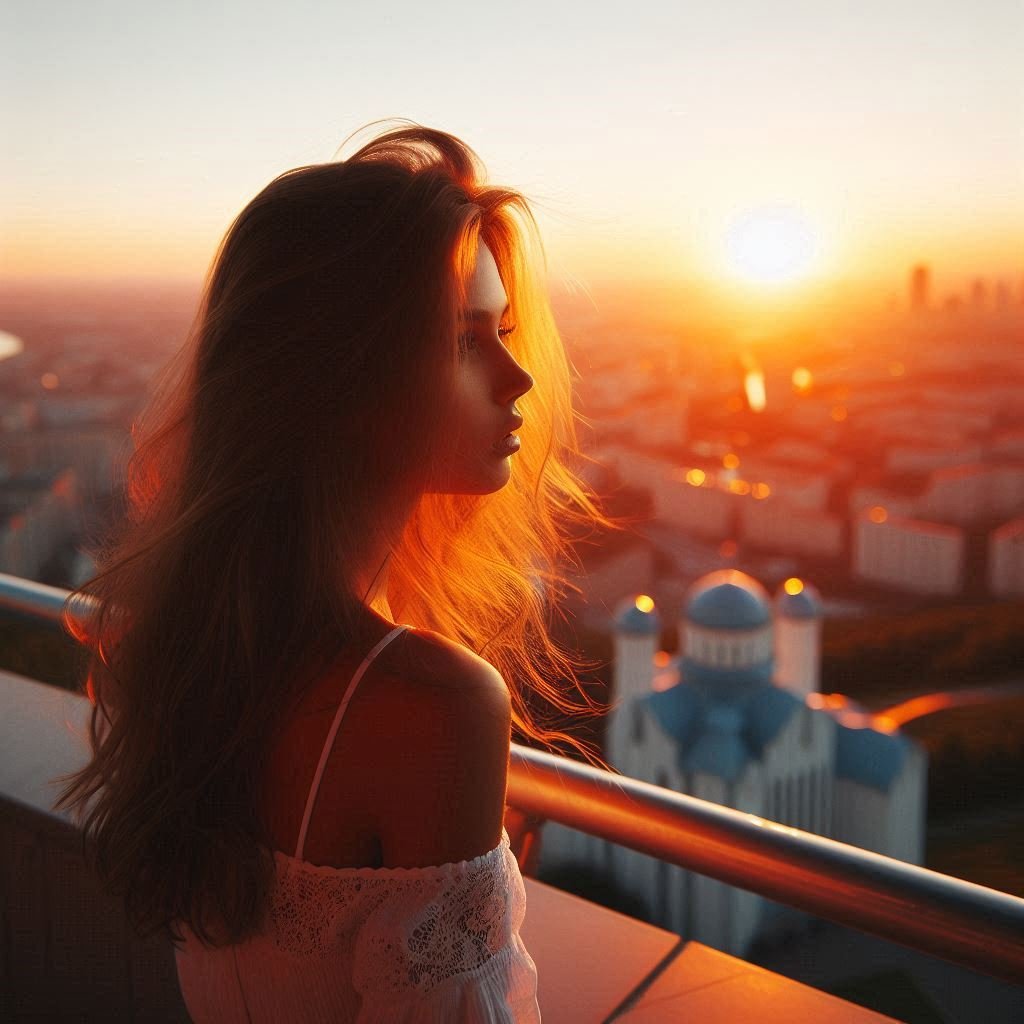 Romantic Sunset Captions for Couples