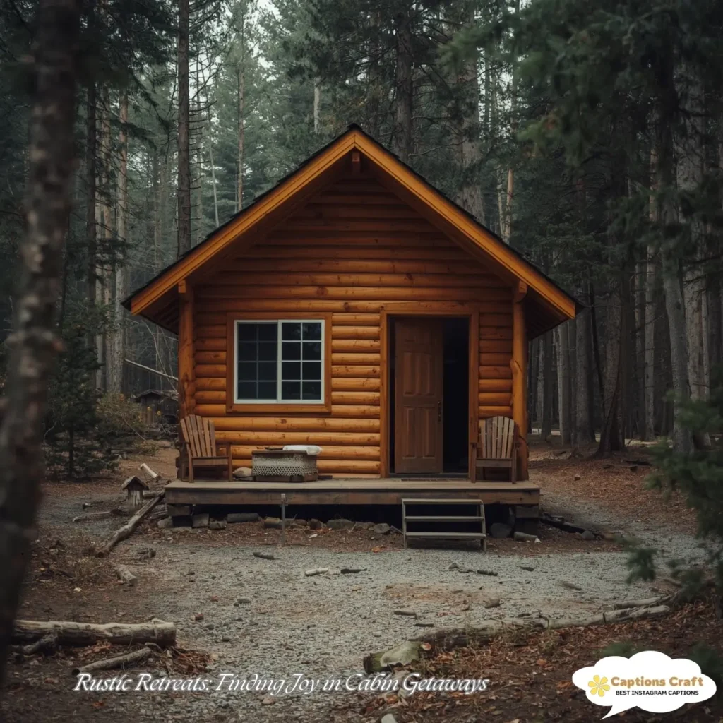 127+ Essential Cabin Captions For Instagram and Quotes to Inspire Adventure