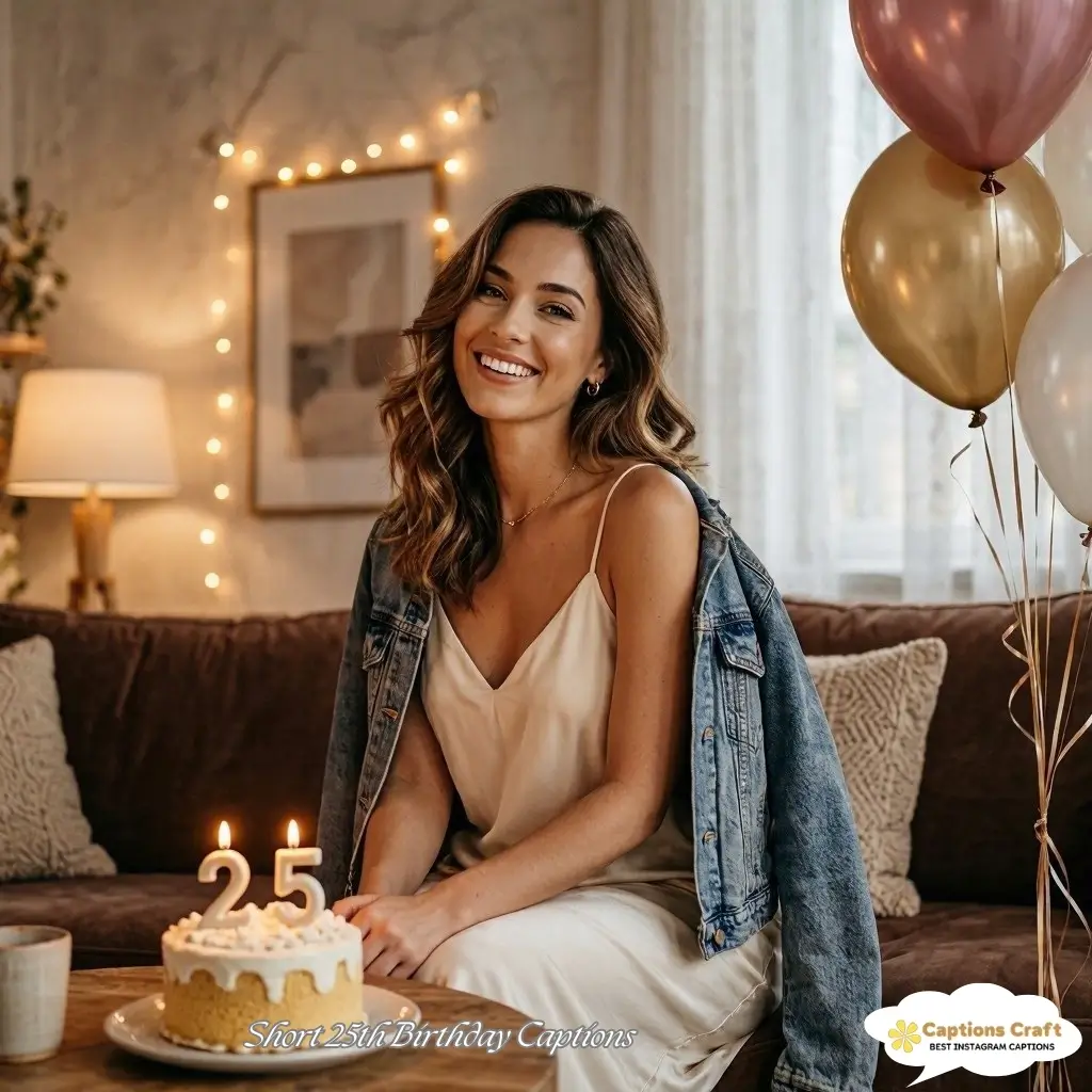 137+ Stylish 25th Birthday Captions For Instagram And Quotes To Mark Turning 25