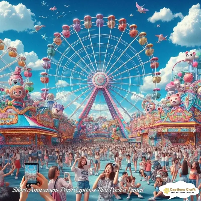 129+ Thrilling Amusement Park Captions For Instagram And Quotes That Spark Joy
