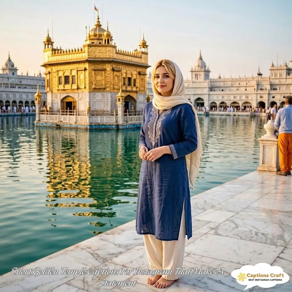 139+ Inspiring Golden Temple Captions For Instagram and Quotes That Shine Bright