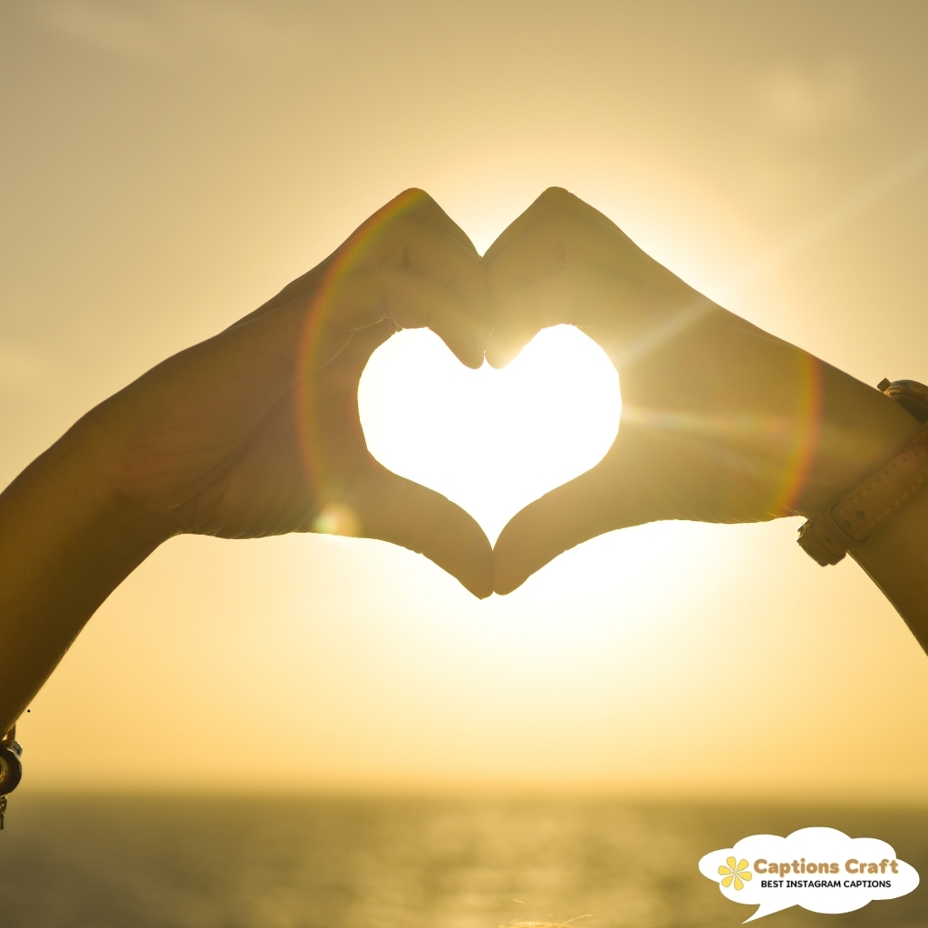 Short Heart Captions That Pack a Punch