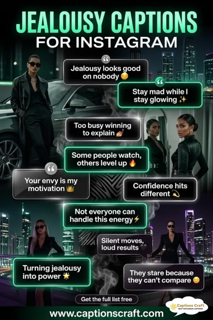 139+ Powerful Jealousy Captions For Instagram And Quotes That Spark Attention