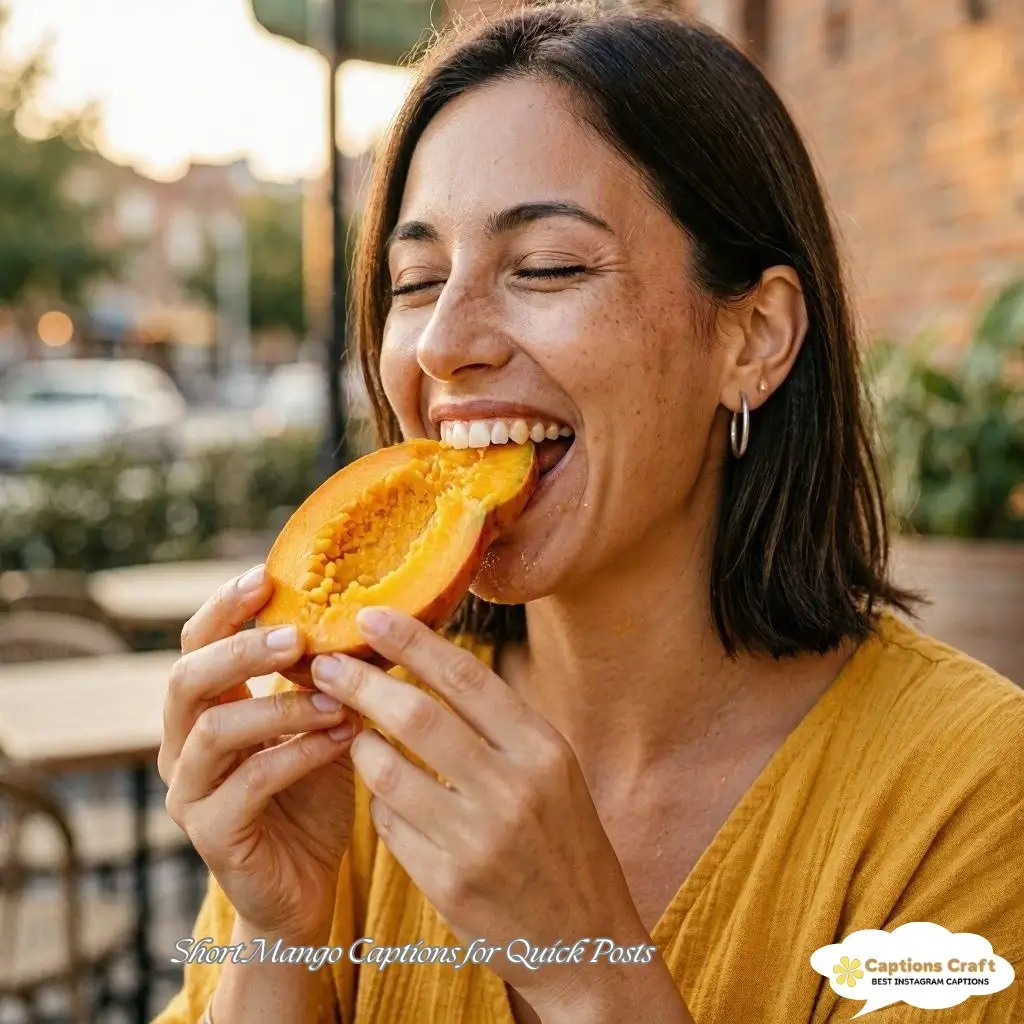 145+ Mango Captions For Instagram That Are Perfectly Sweet