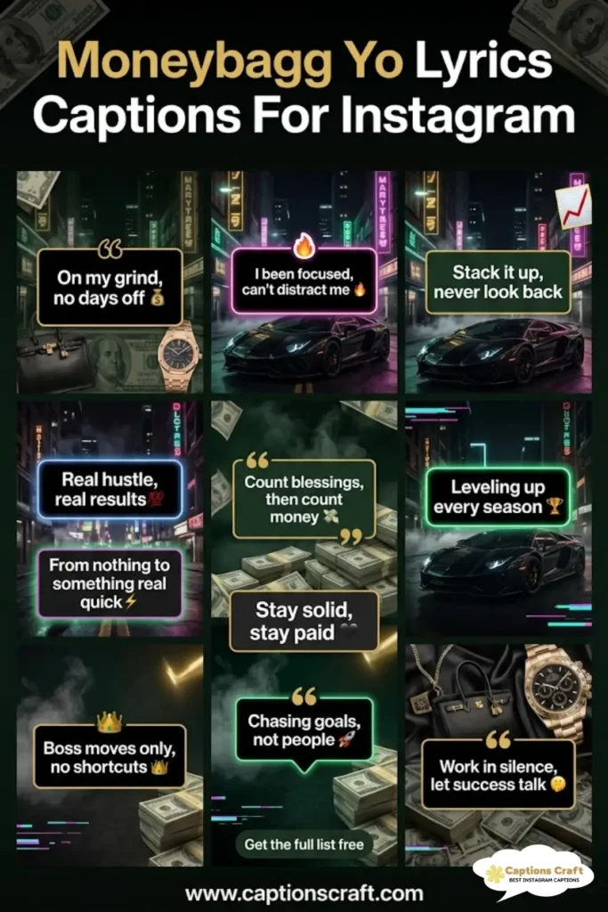 139+ Powerful Moneybagg Yo Lyrics Captions For Instagram and Quotes You Need